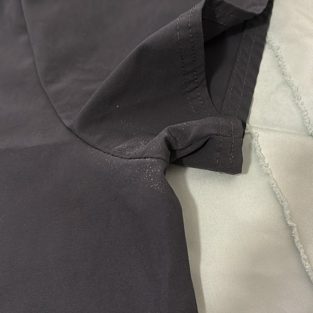 Gray Scrub Top - Picture 4 of 6